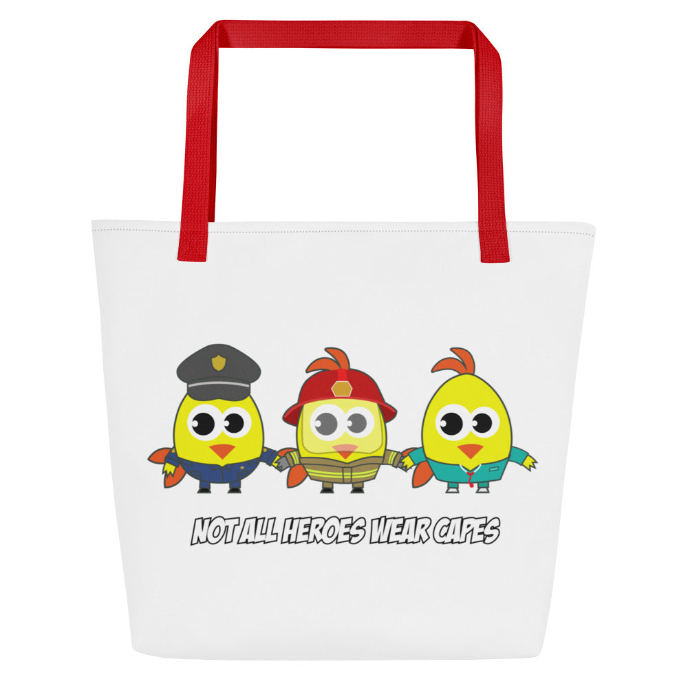 First Responders Large Tote Bag