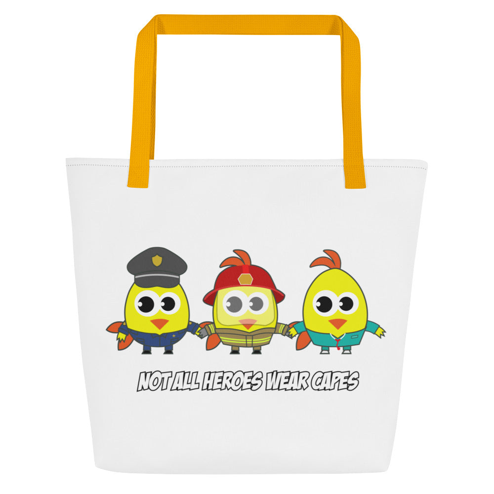 First Responders Large Tote Bag