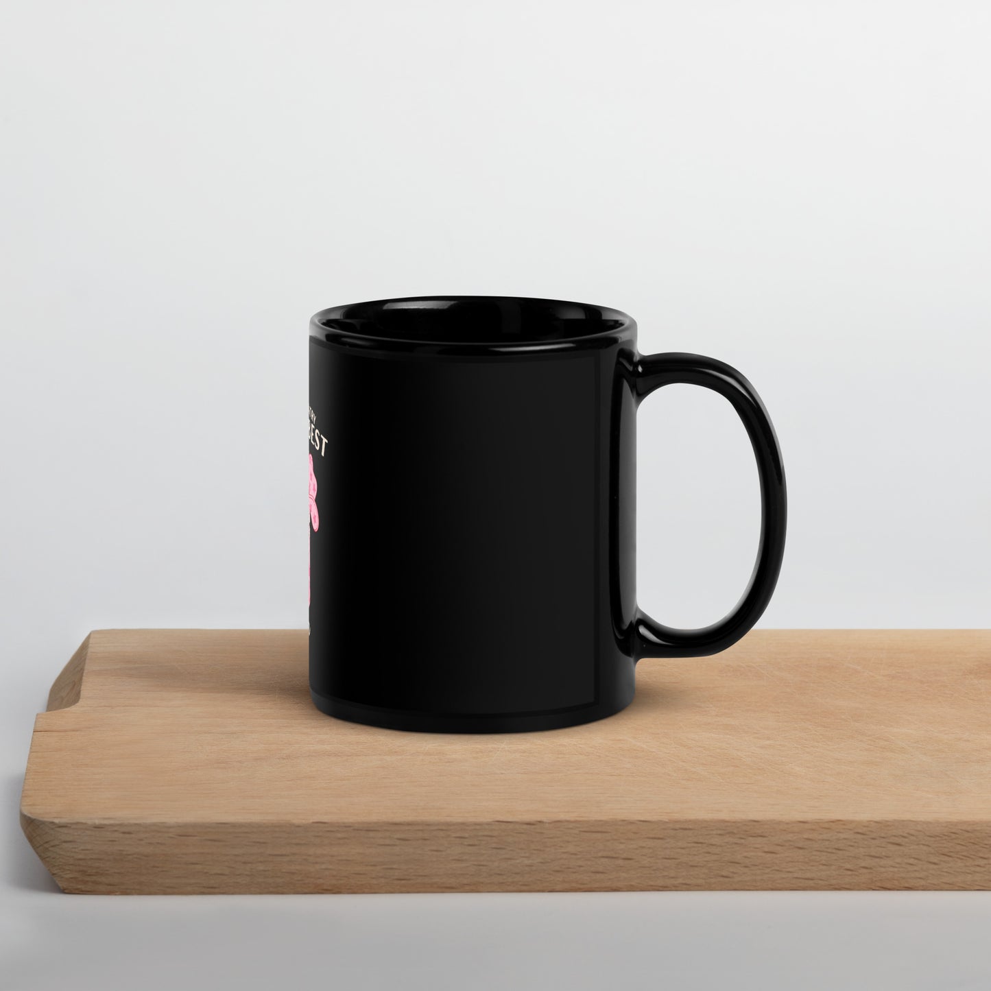 Cactus Country Black Glossy Mug