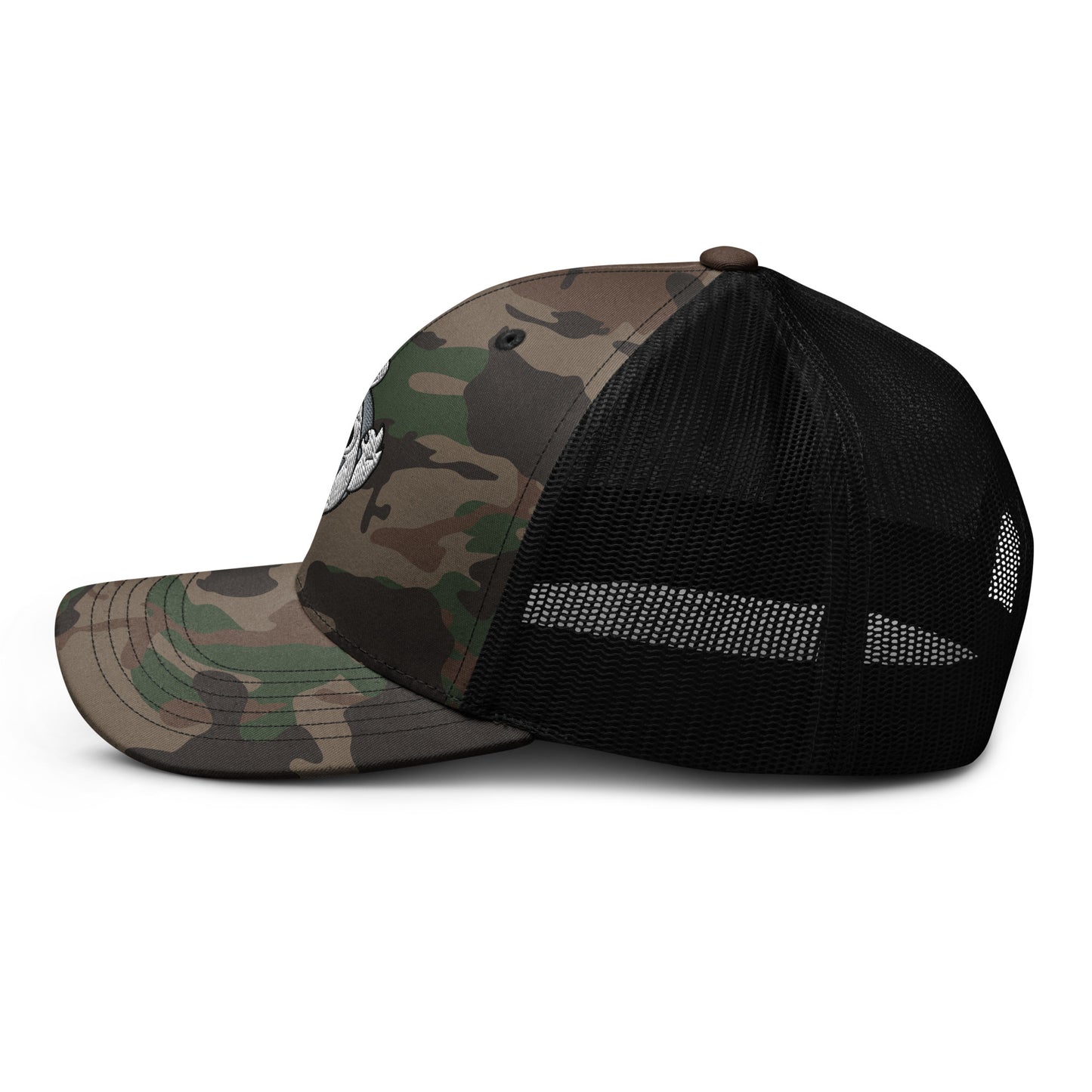 Camouflage chef/trucker hat