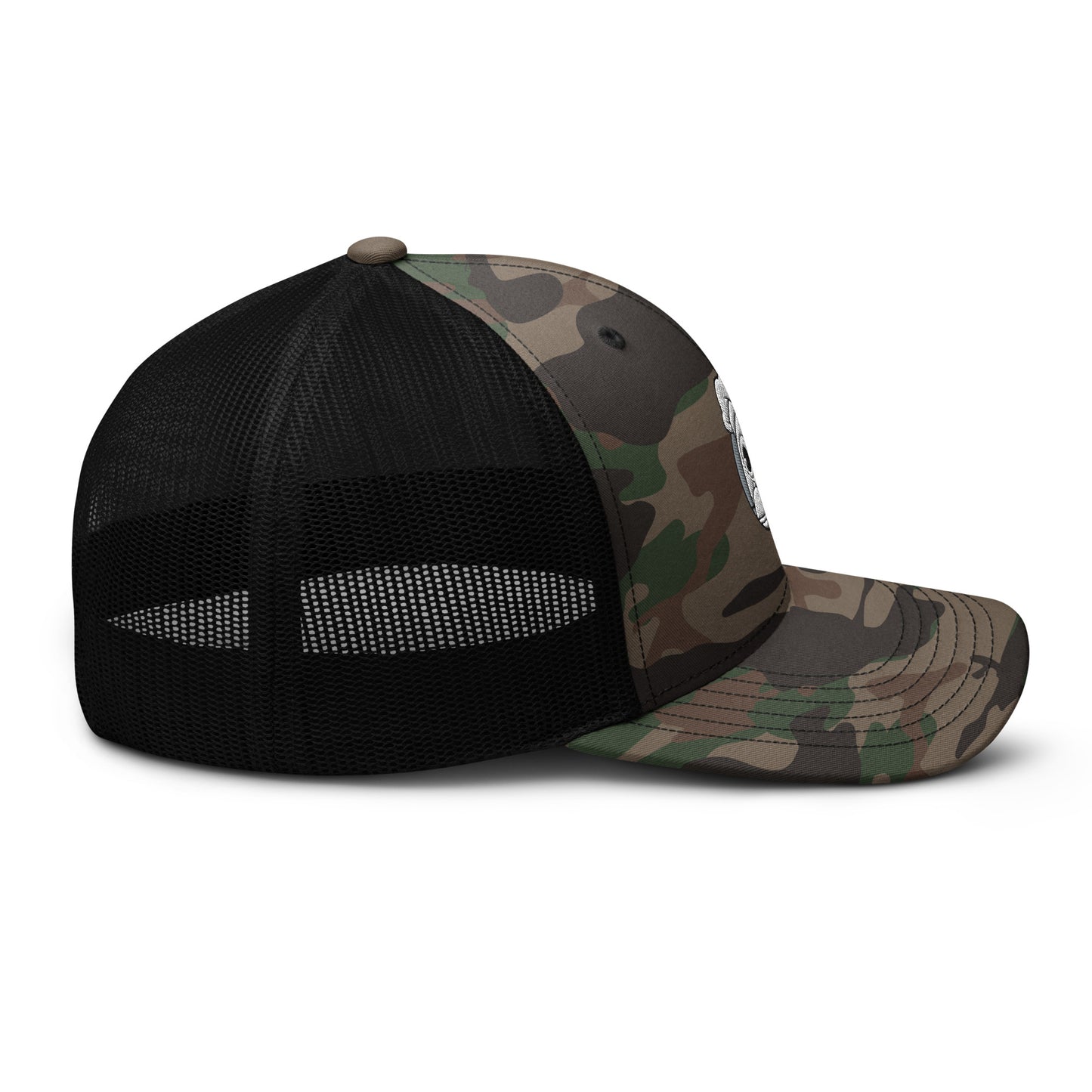 Camouflage chef/trucker hat