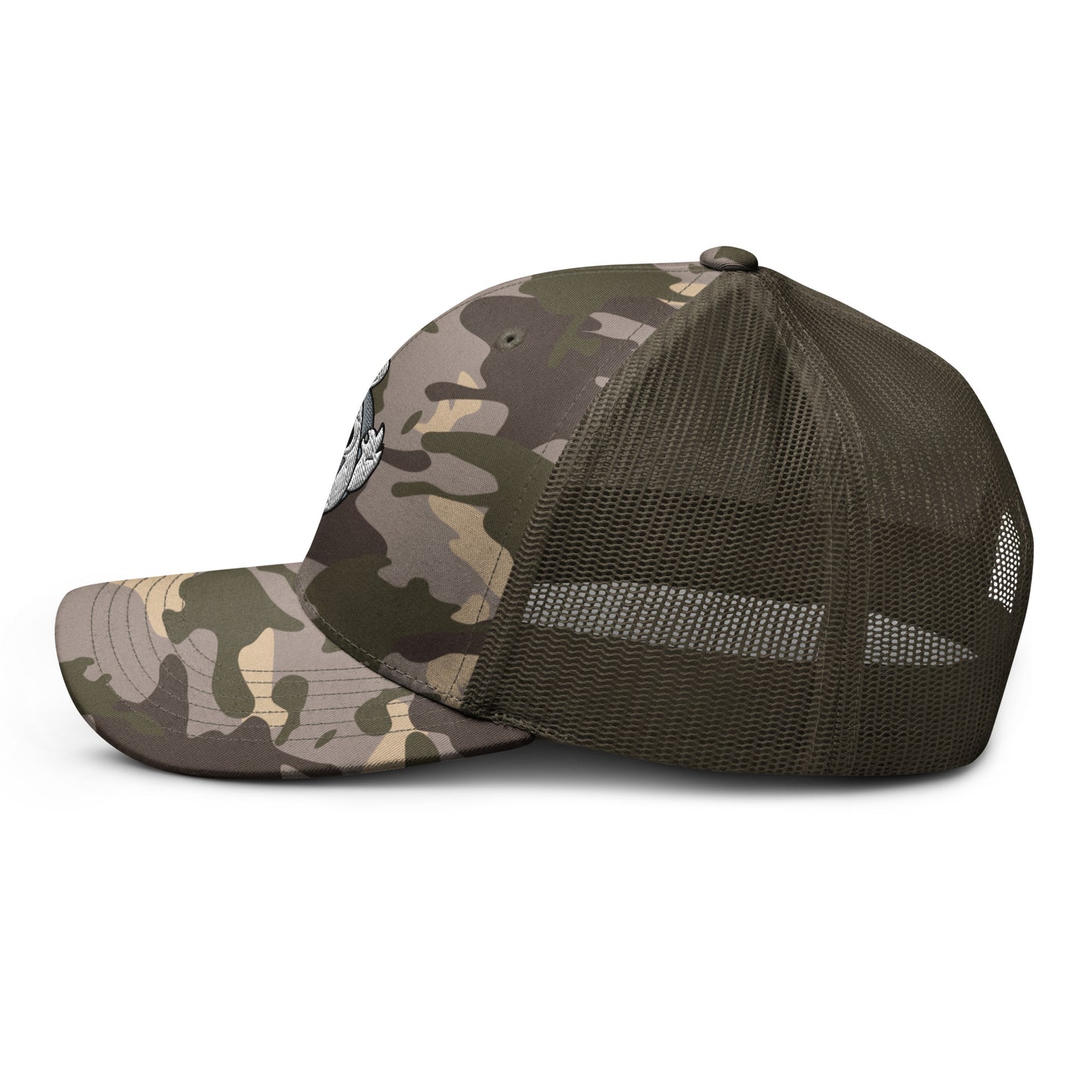 Camouflage chef/trucker hat
