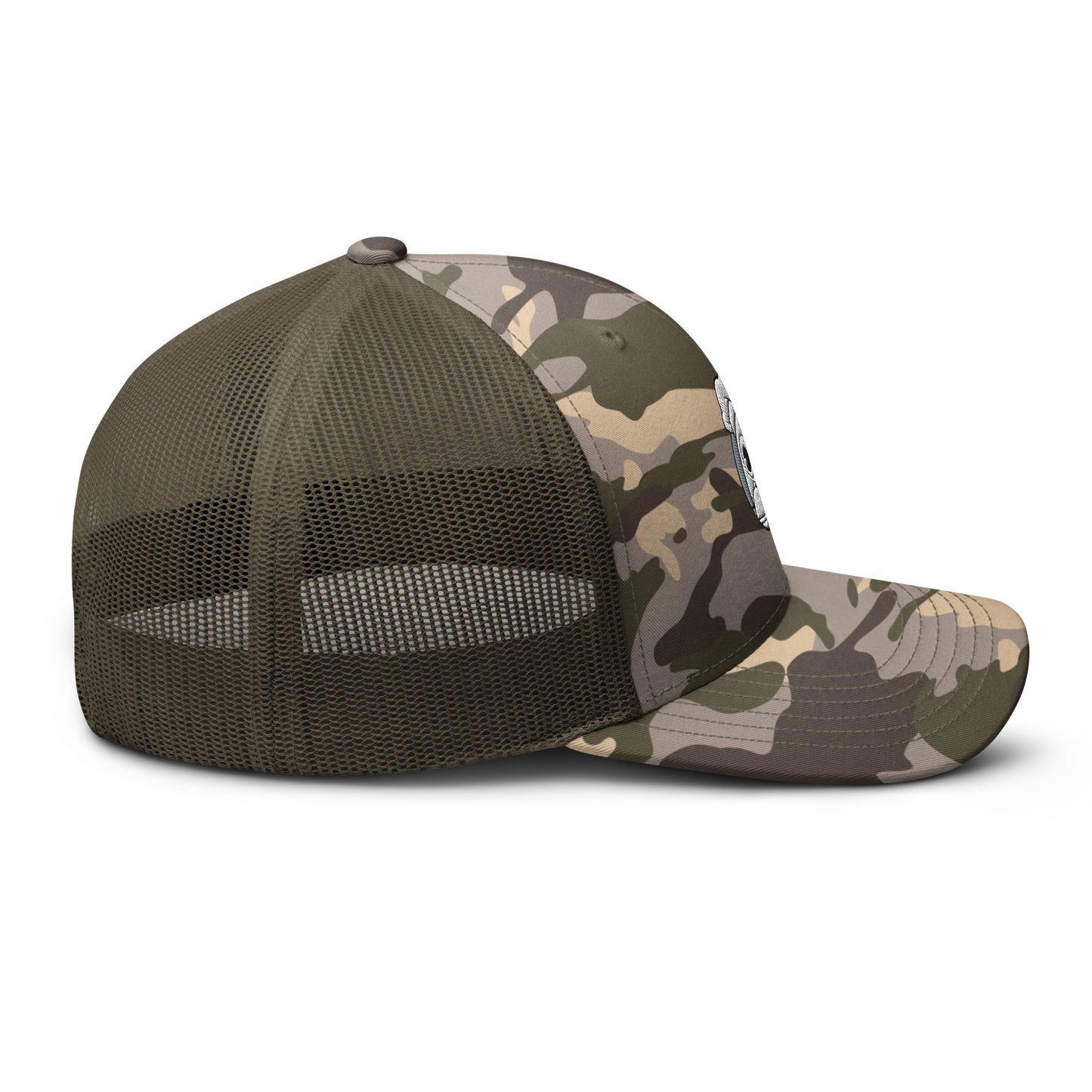 Camouflage chef/trucker hat