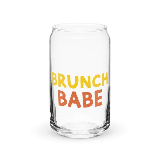 Brunch Babe Can-shaped glass