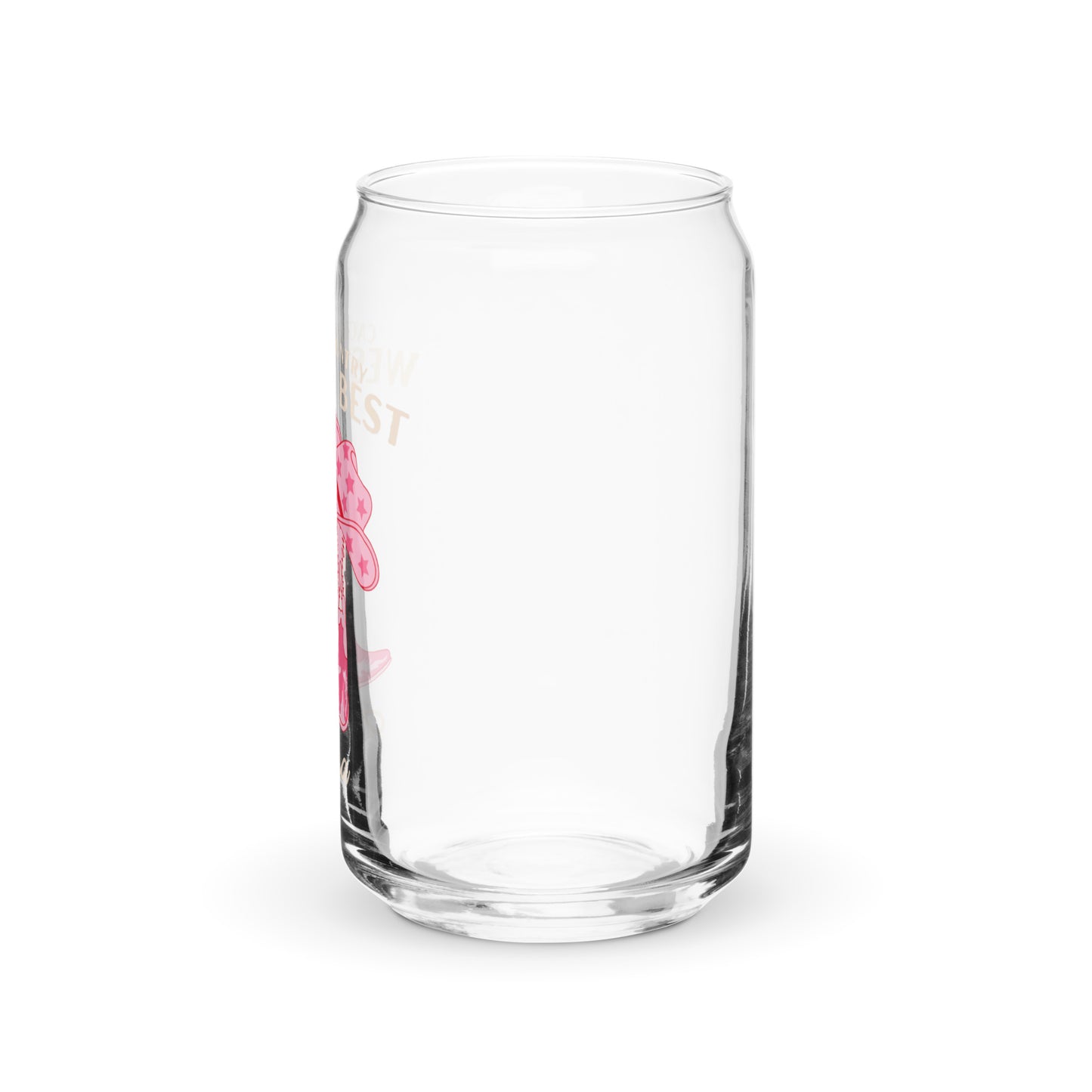 Cactus Country Can-shaped glass