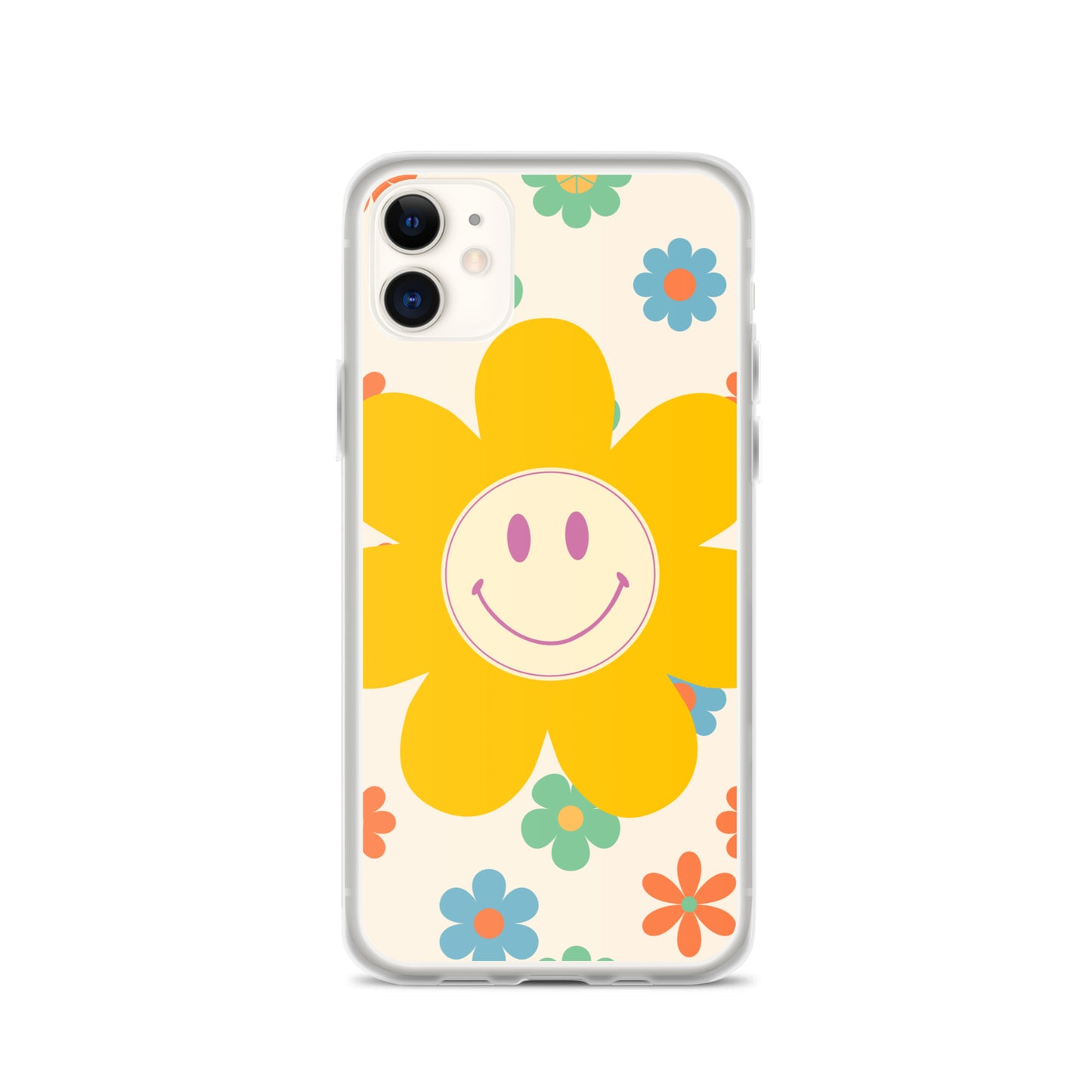 Floral Clear Case for iPhone®