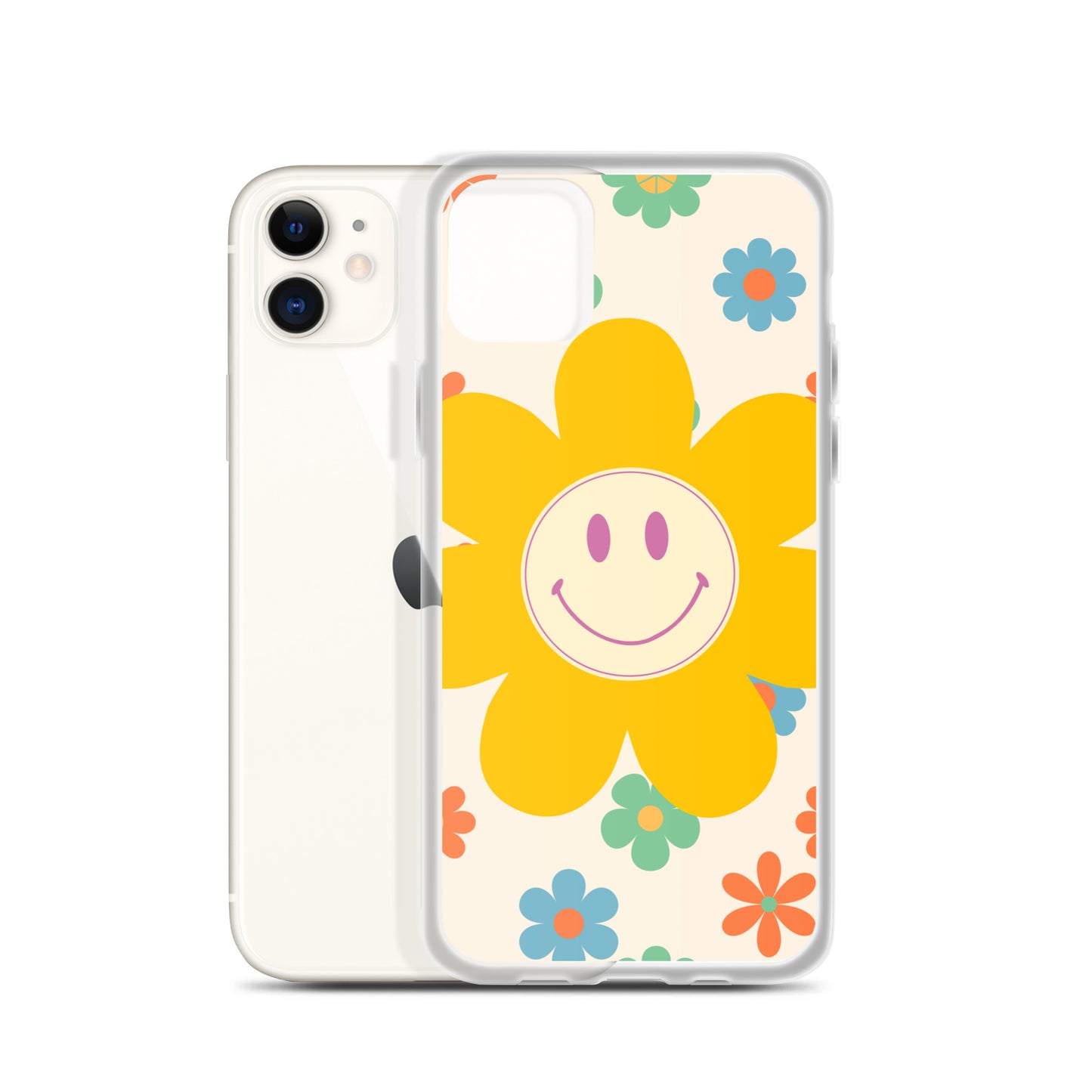 Floral Clear Case for iPhone®