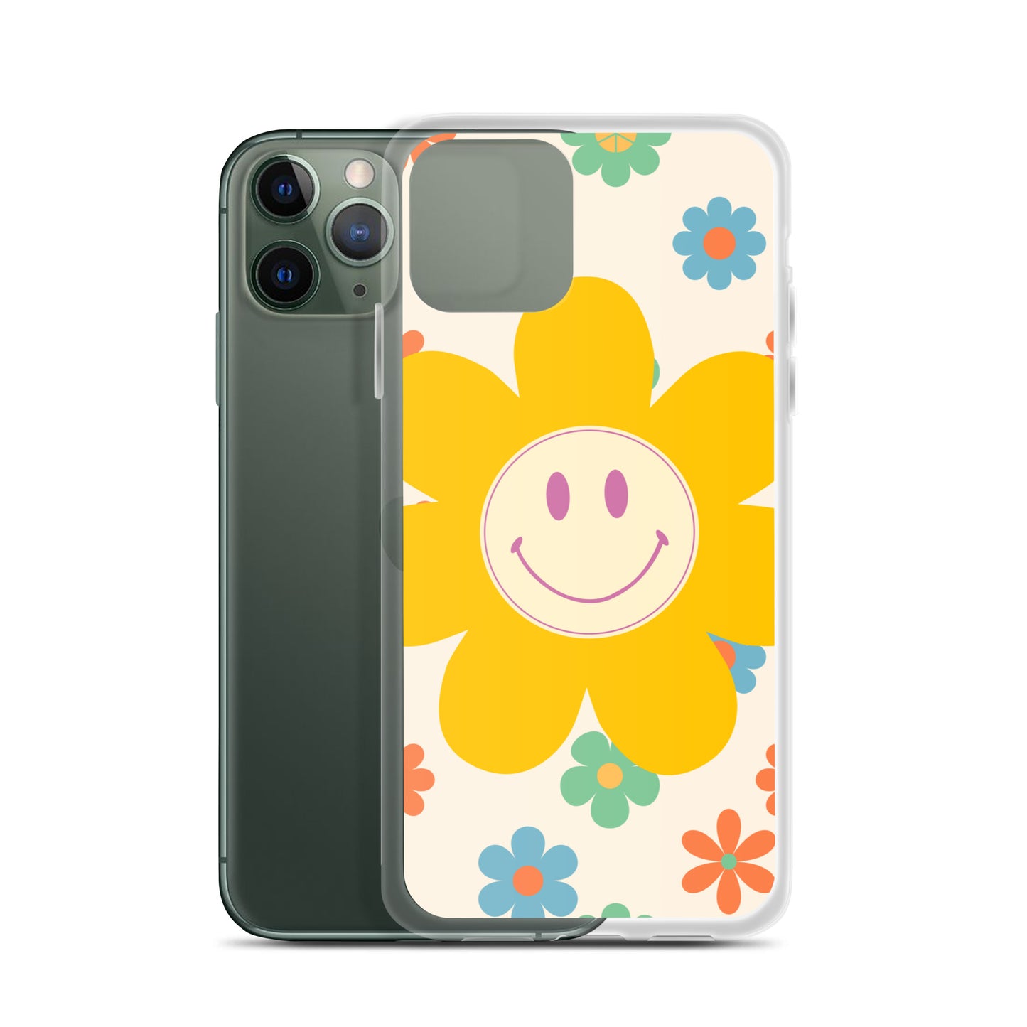 Floral Clear Case for iPhone®