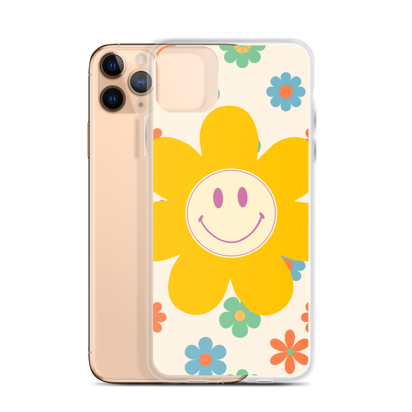 Floral Clear Case for iPhone®