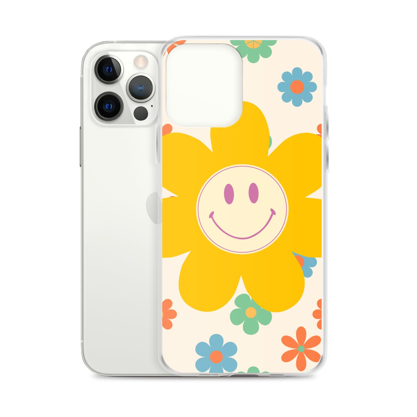 Floral Clear Case for iPhone®