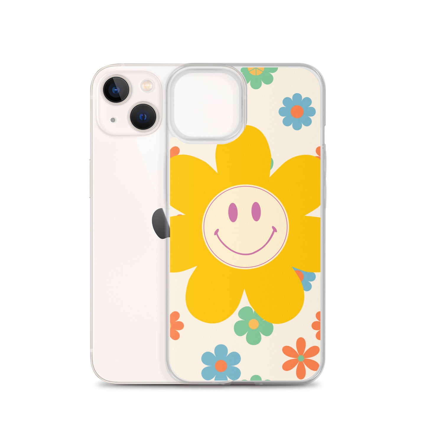 Floral Clear Case for iPhone®