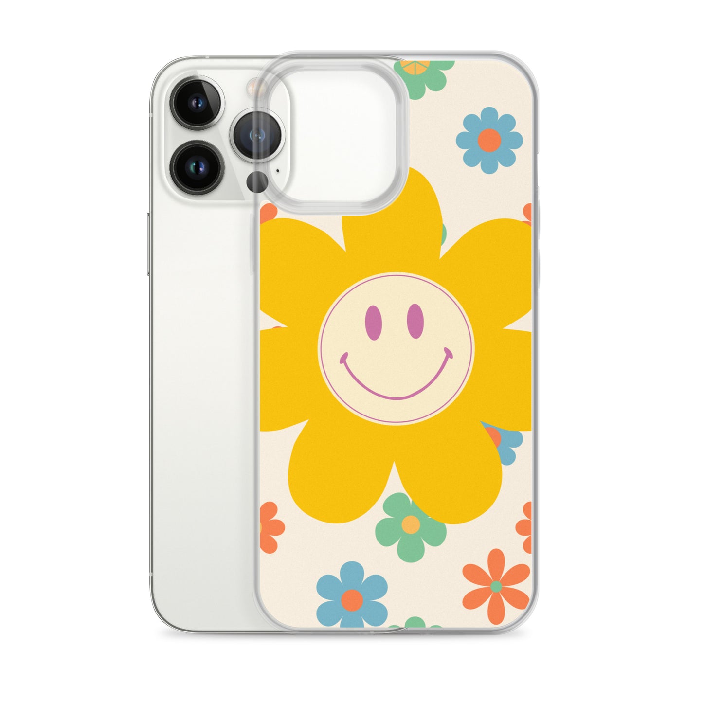 Floral Clear Case for iPhone®