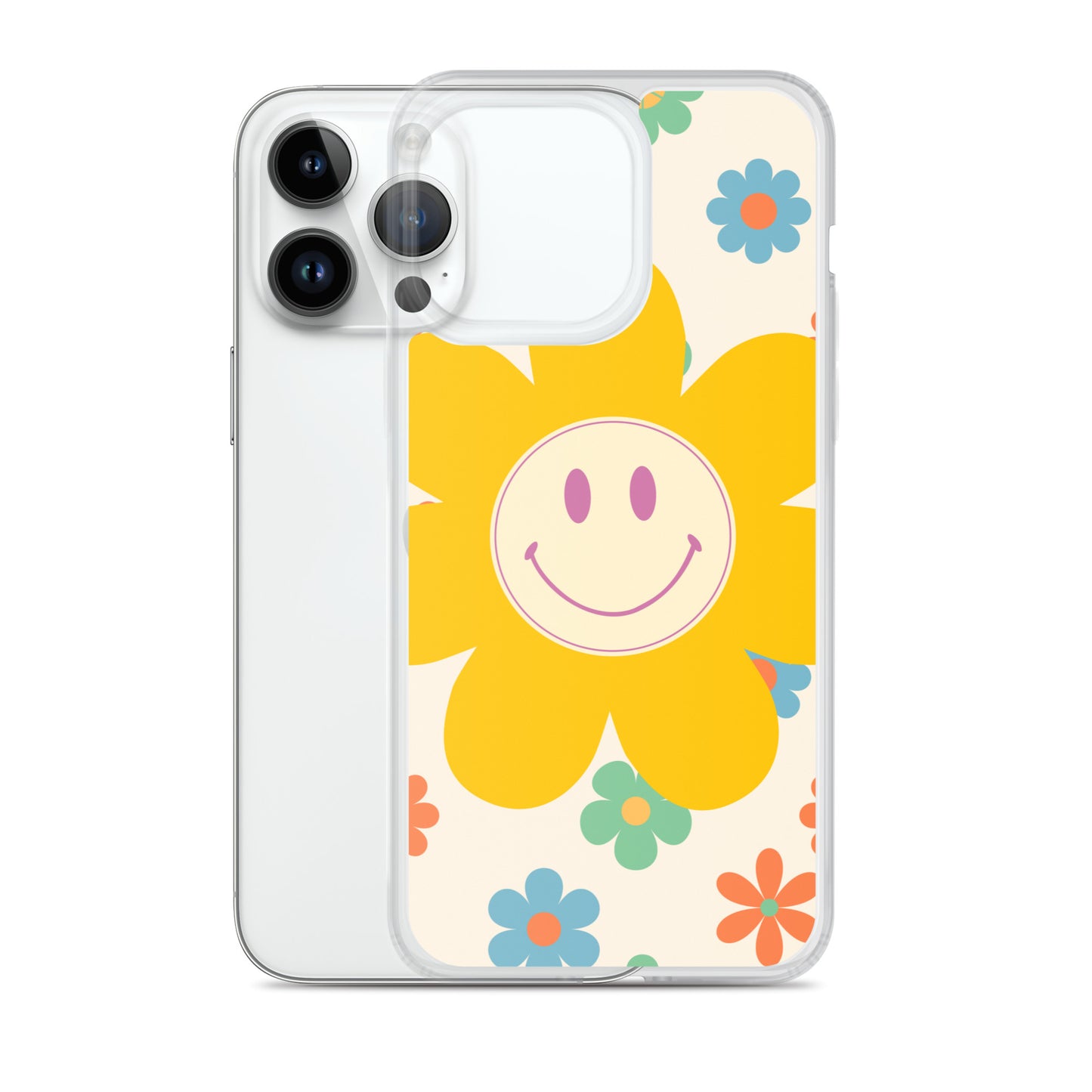 Floral Clear Case for iPhone®