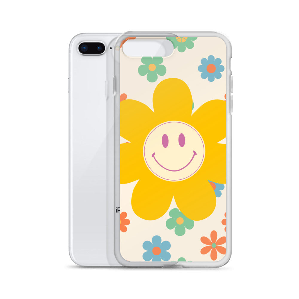Floral Clear Case for iPhone®