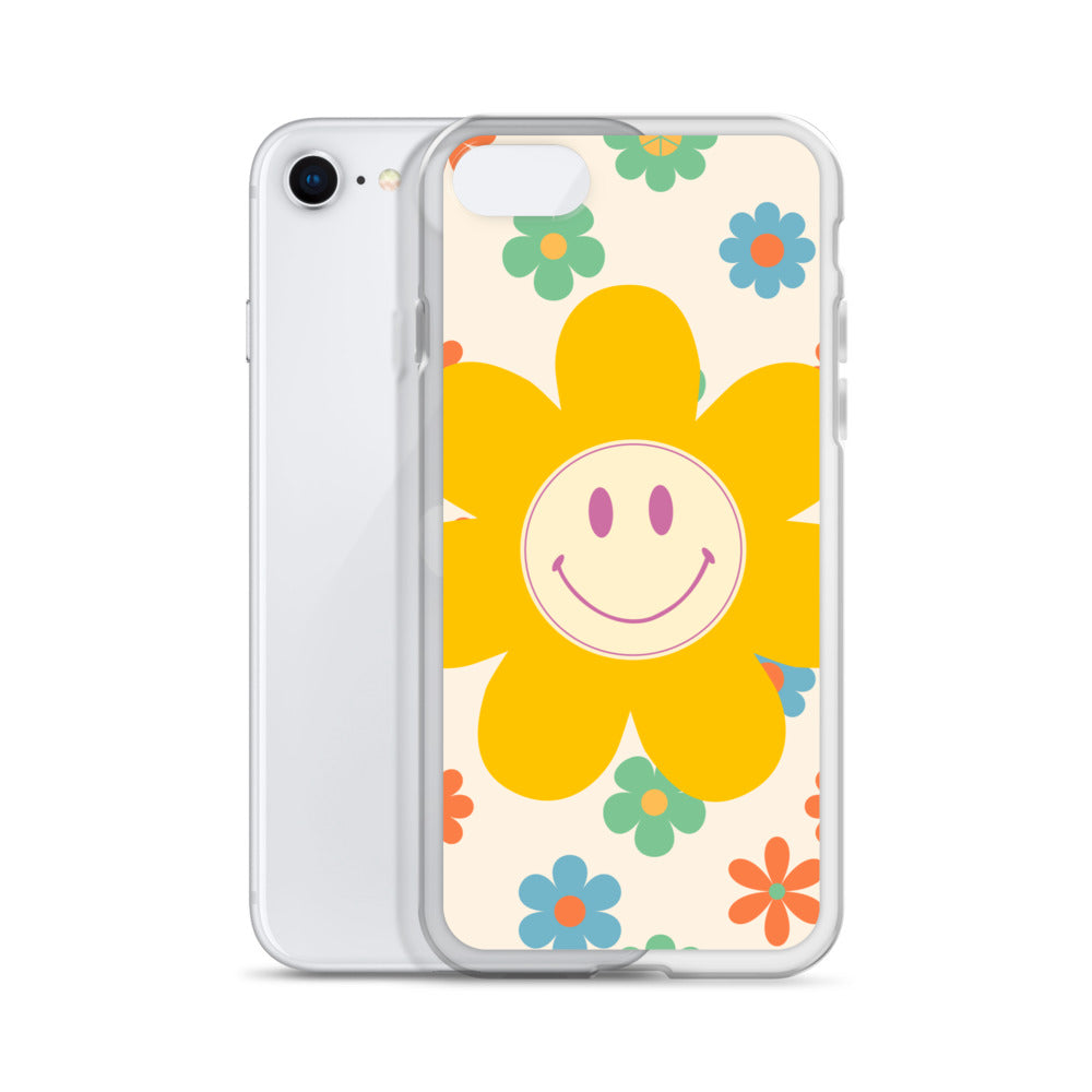 Floral Clear Case for iPhone®