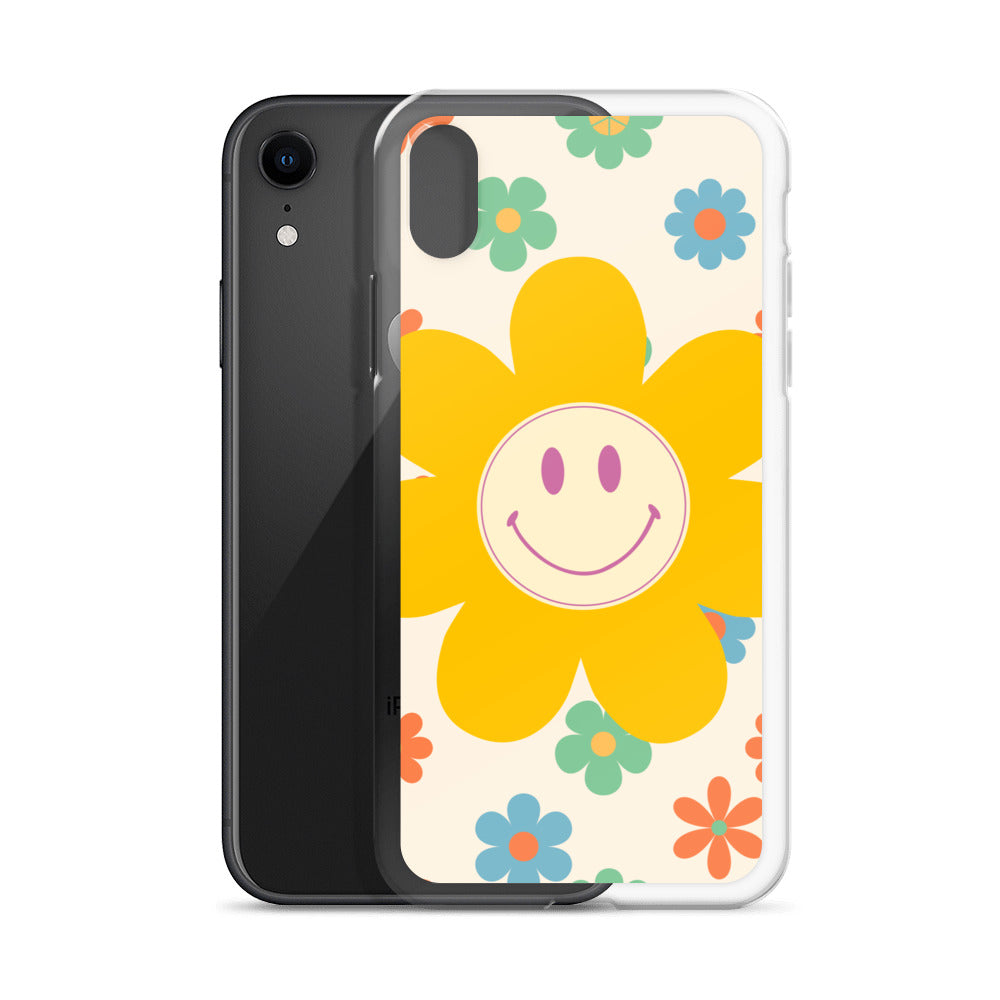 Floral Clear Case for iPhone®