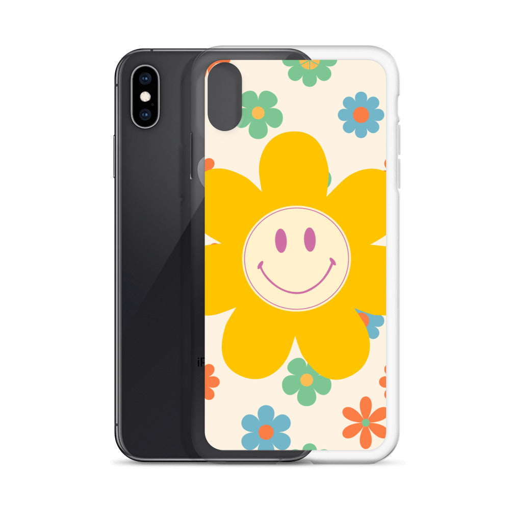 Floral Clear Case for iPhone®
