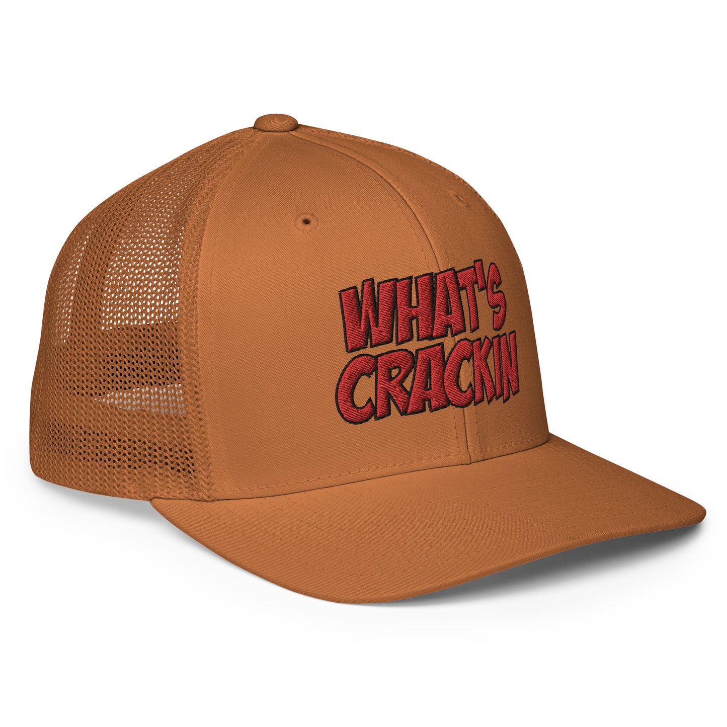 Closed-back trucker cap