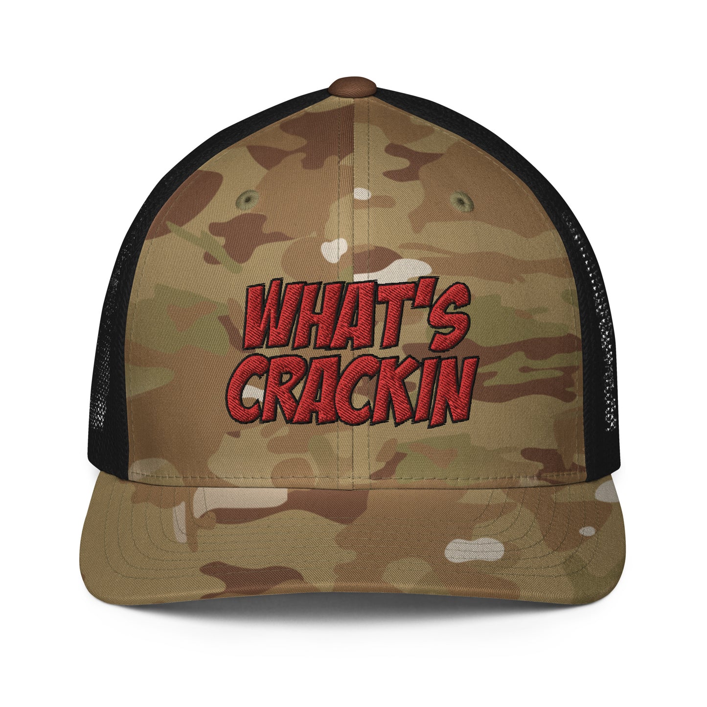Closed-back trucker cap