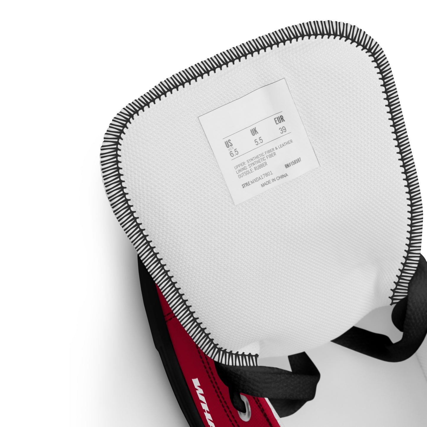 WC high top canvas shoes