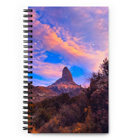 Weavers Needle Spiral notebook