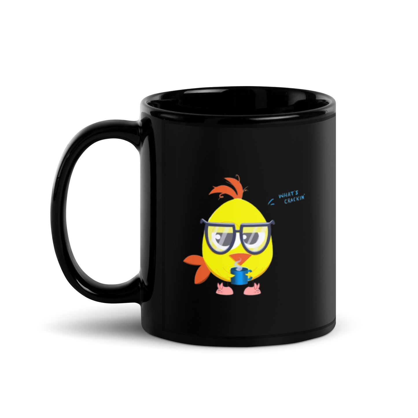 Black Glossy Mug