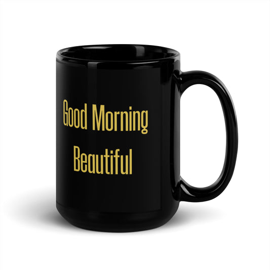 Black Glossy Mug