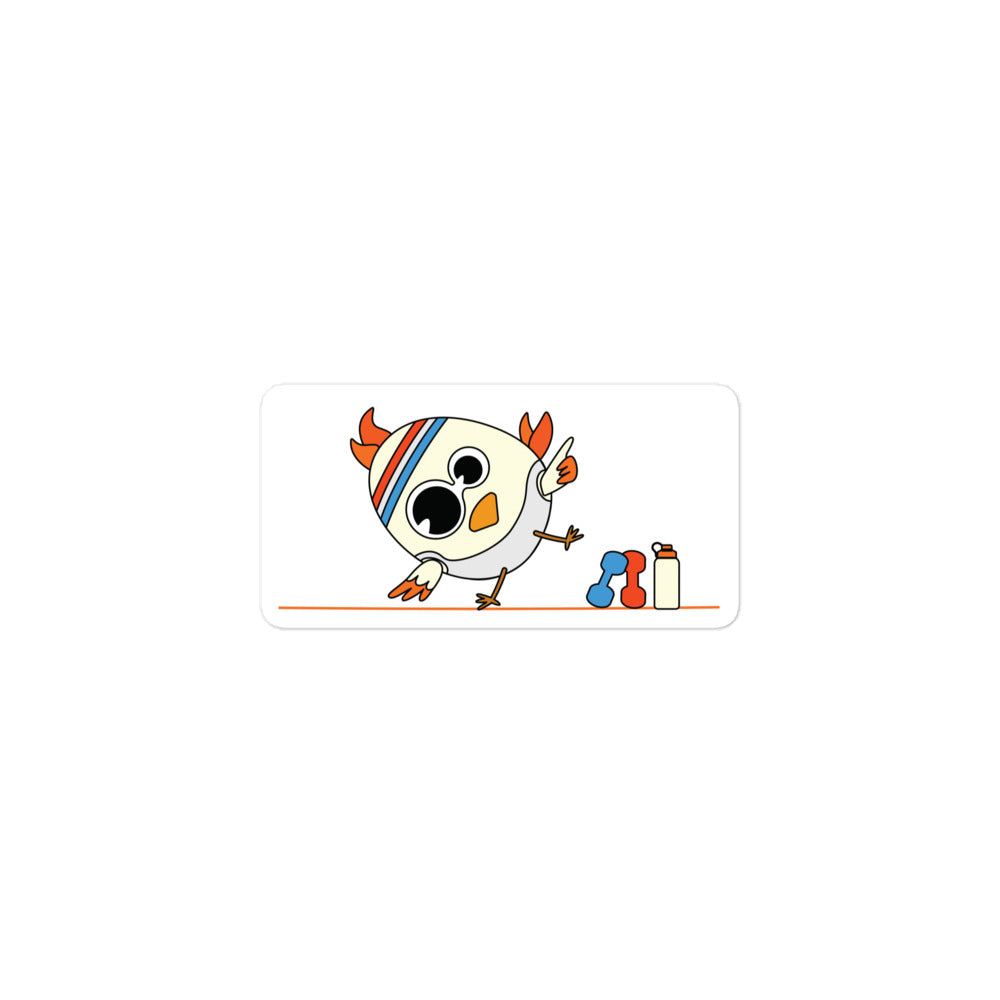 Yoga Chick stickers