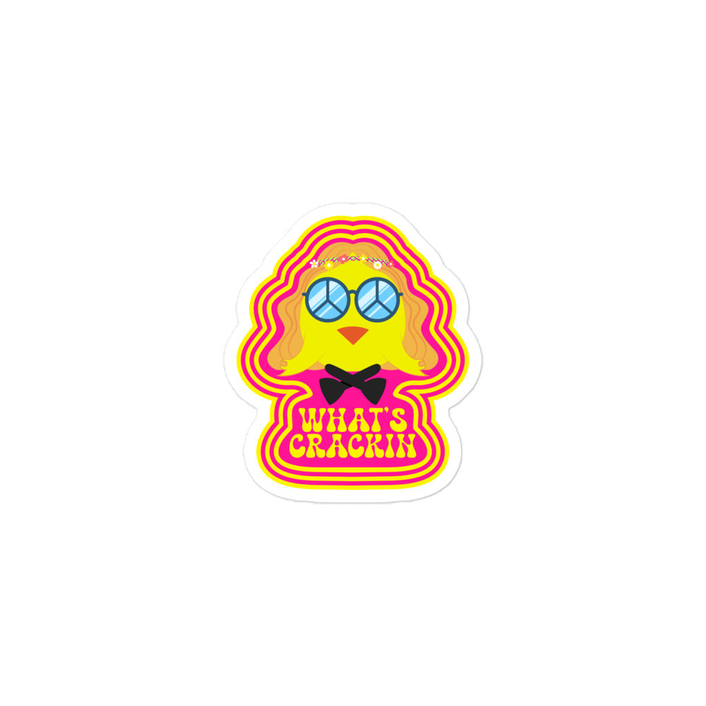 Hippie Chick Sticker