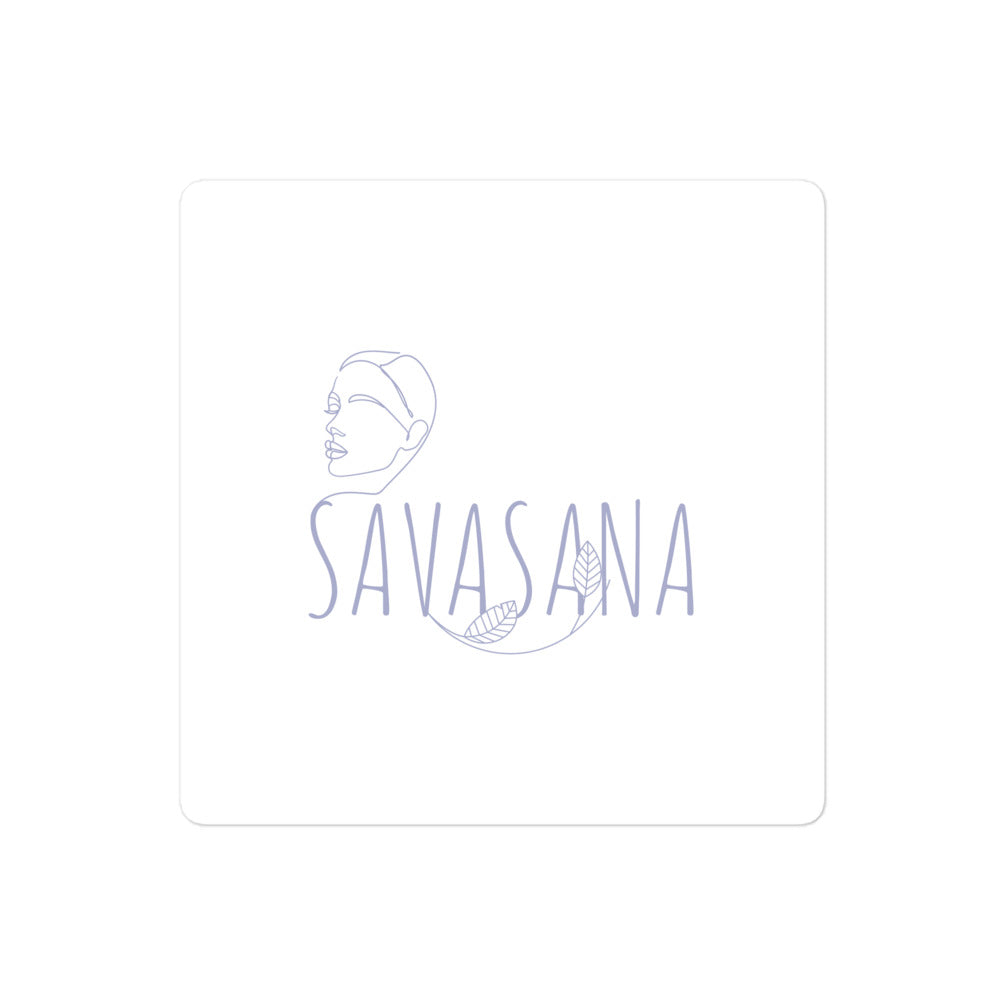 Savasana Sticker