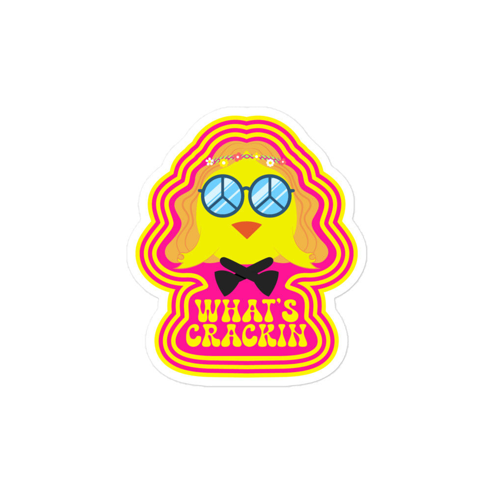 Hippie Chick Sticker