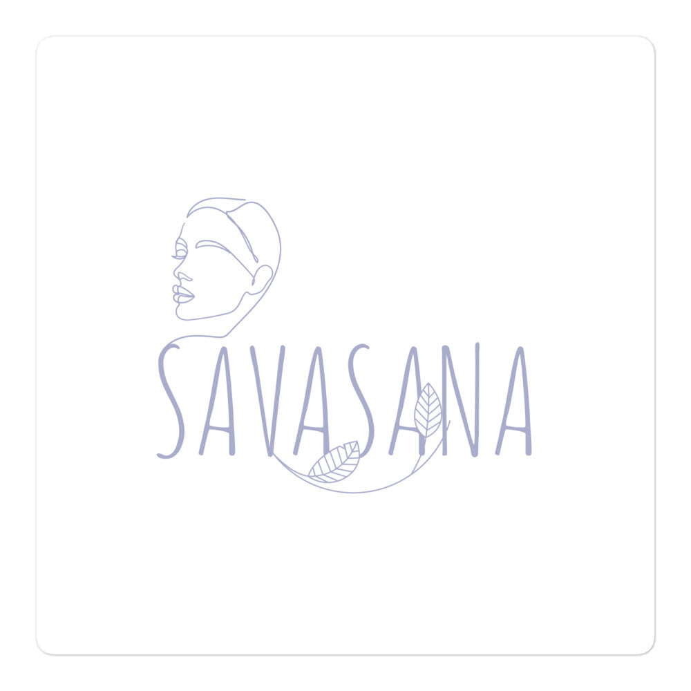 Savasana Sticker