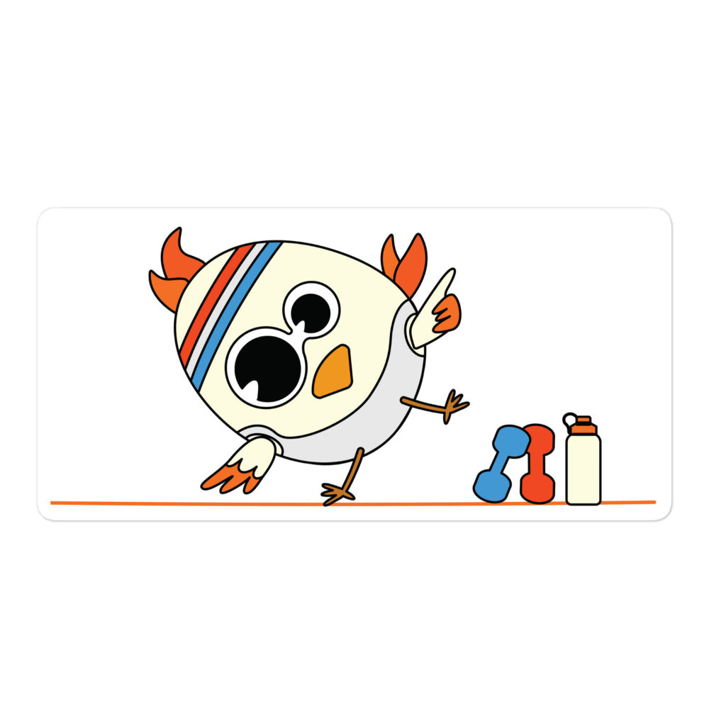 Yoga Chick stickers