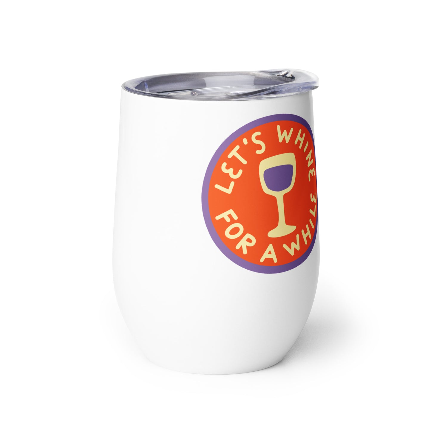 Day Drinkers Unite Wine tumbler
