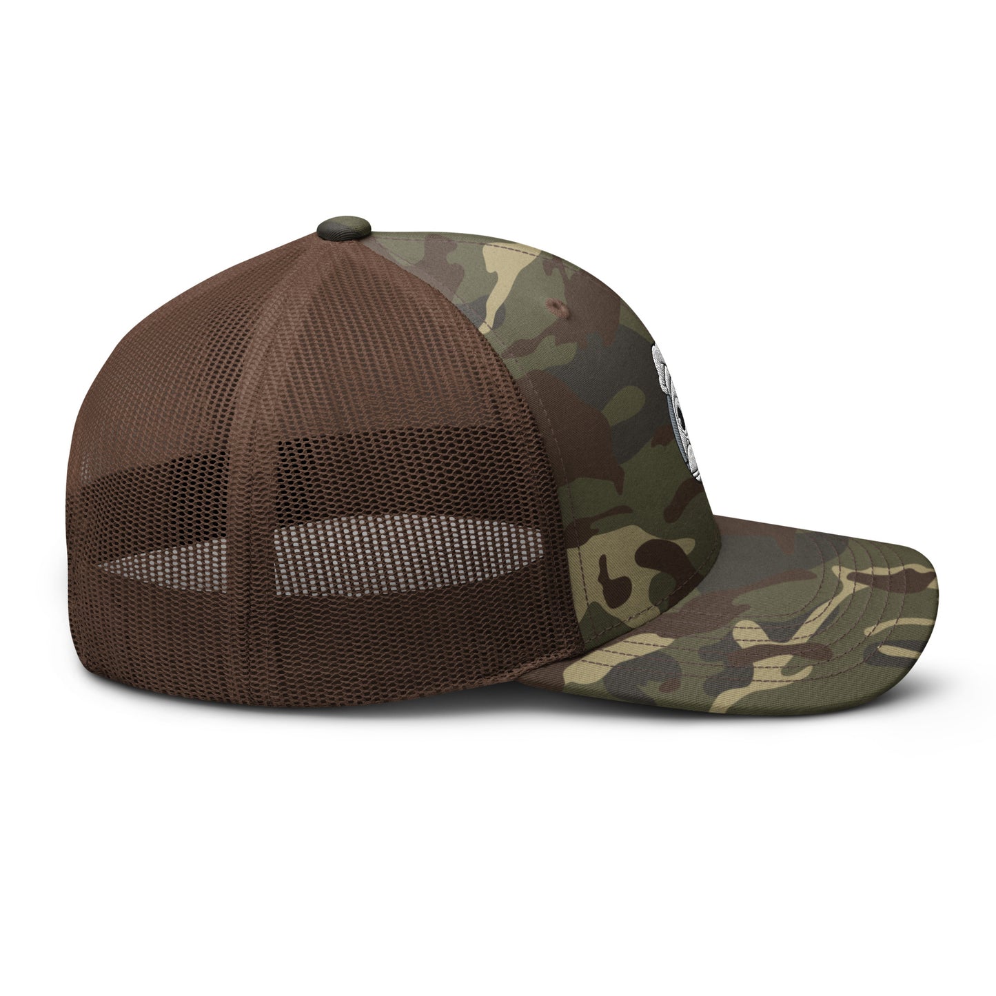 Camouflage chef/trucker hat
