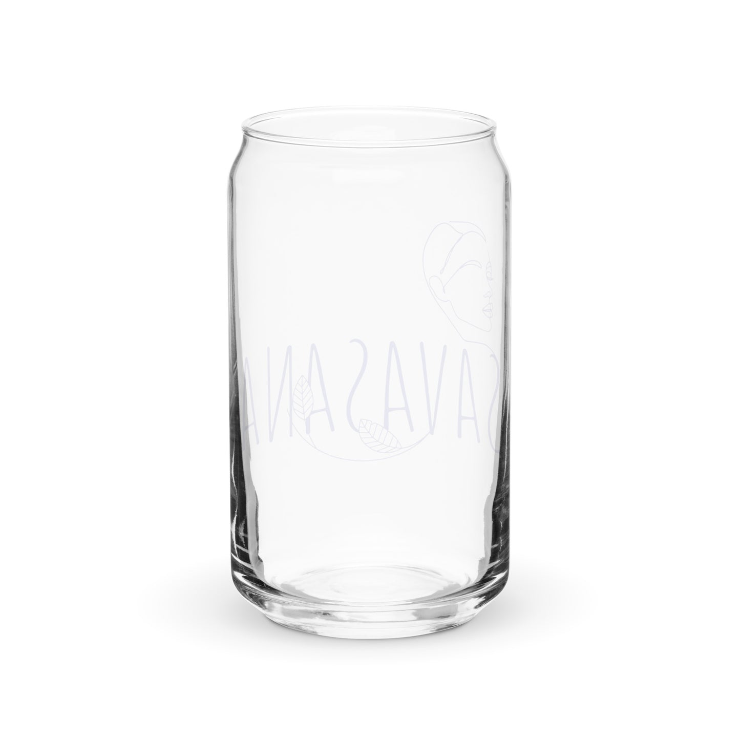 Savasana Can-shaped glass