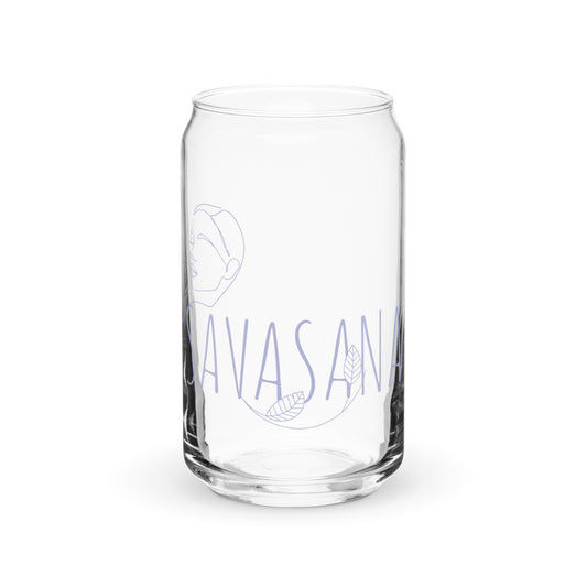 Savasana Can-shaped glass