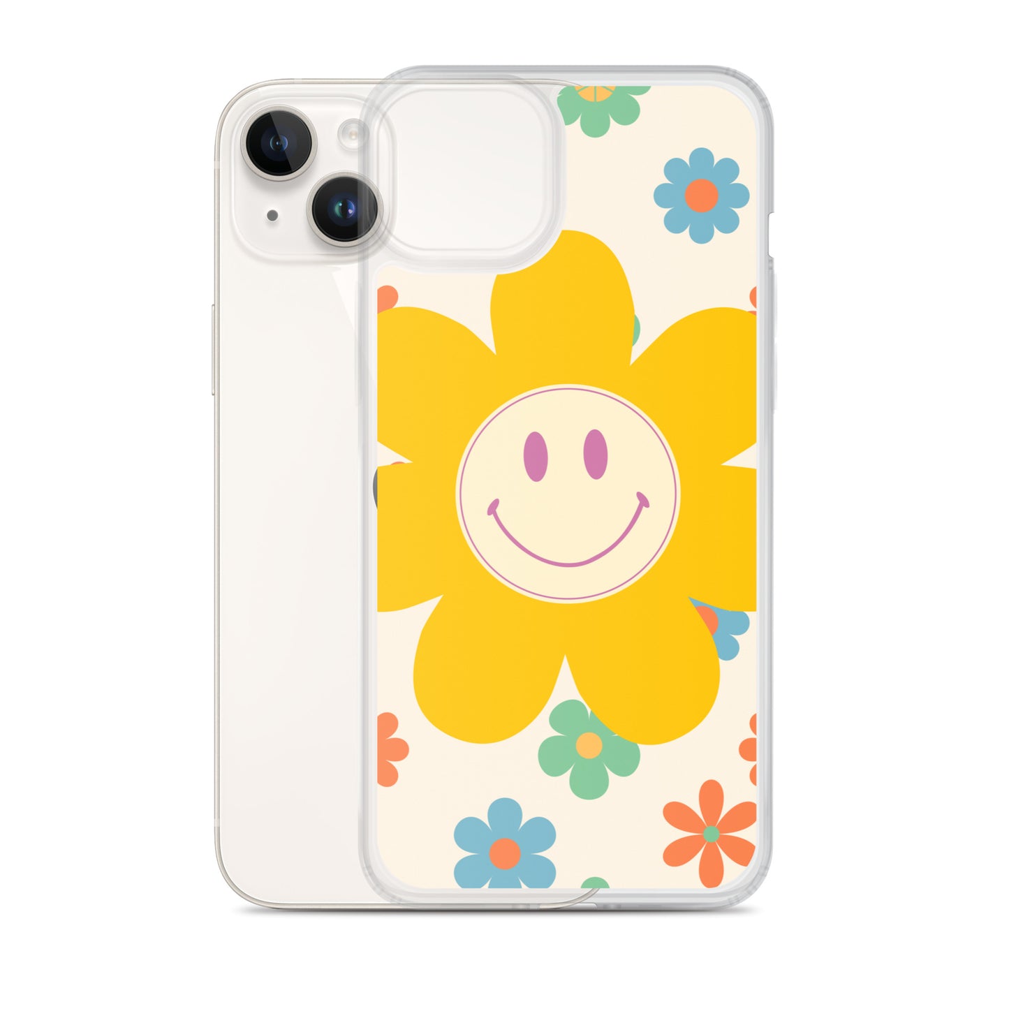 Floral Clear Case for iPhone®