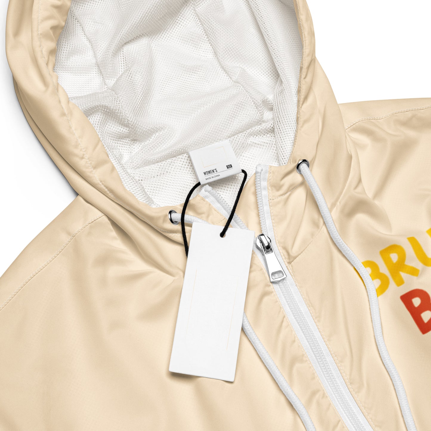 Brunch Babe cropped windbreaker