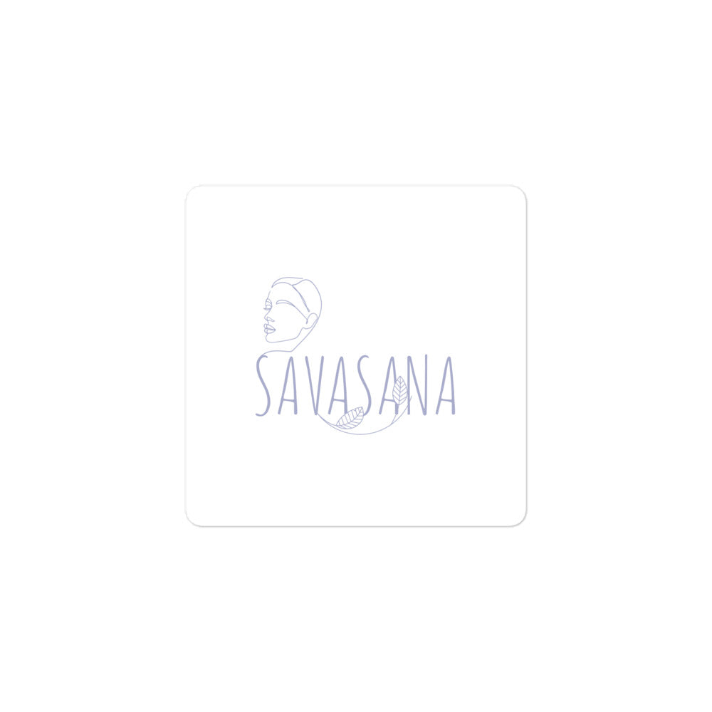 Savasana Sticker