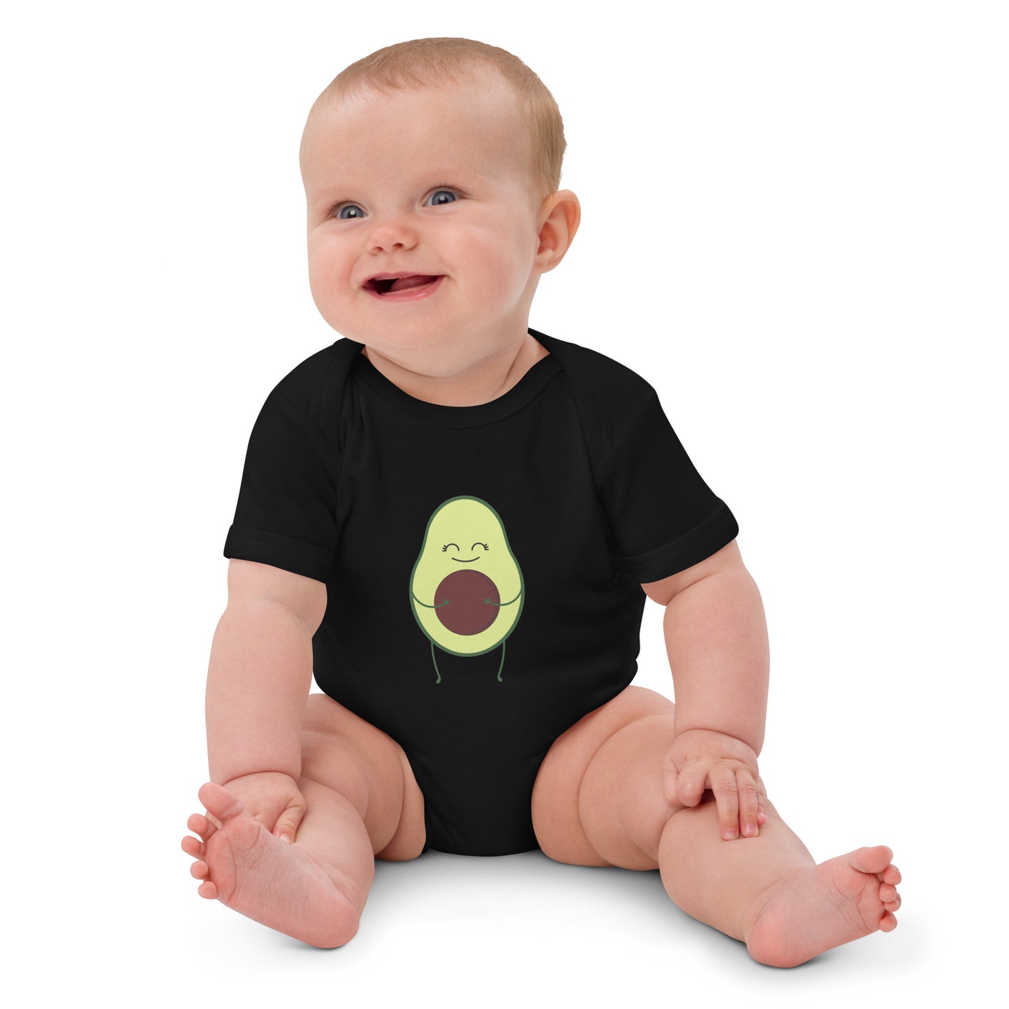 Avocado Organic cotton baby bodysuit